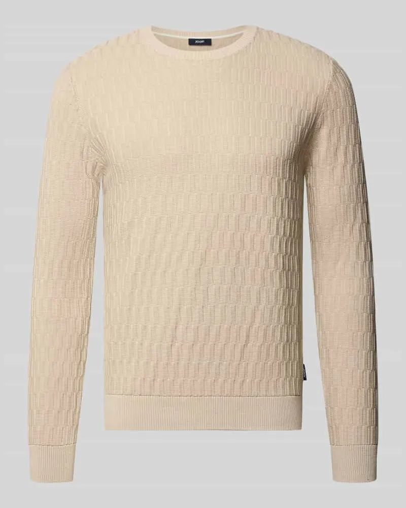 JOOP! Regular Fit Pullover aus einer Baumwolle Modell '10Dapher Beige