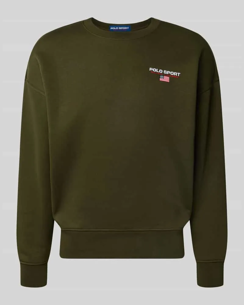 Ralph Lauren Sweatshirt mit Label-Stitching 