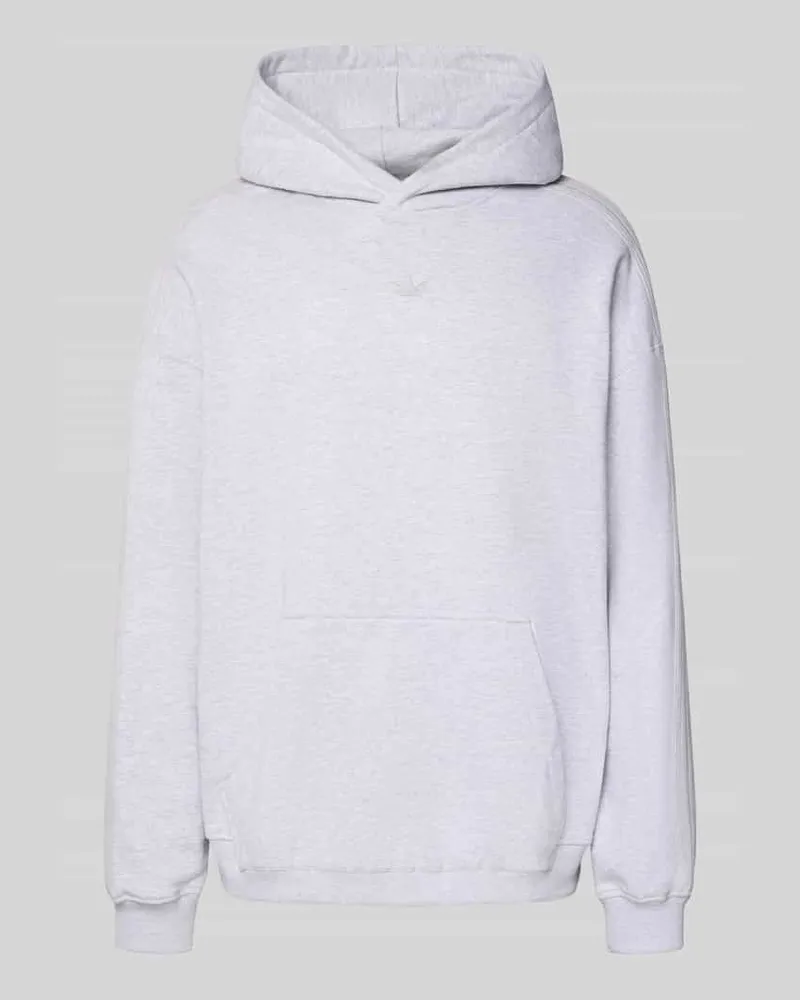 adidas Hoodie mit Kapuze Hellgrau