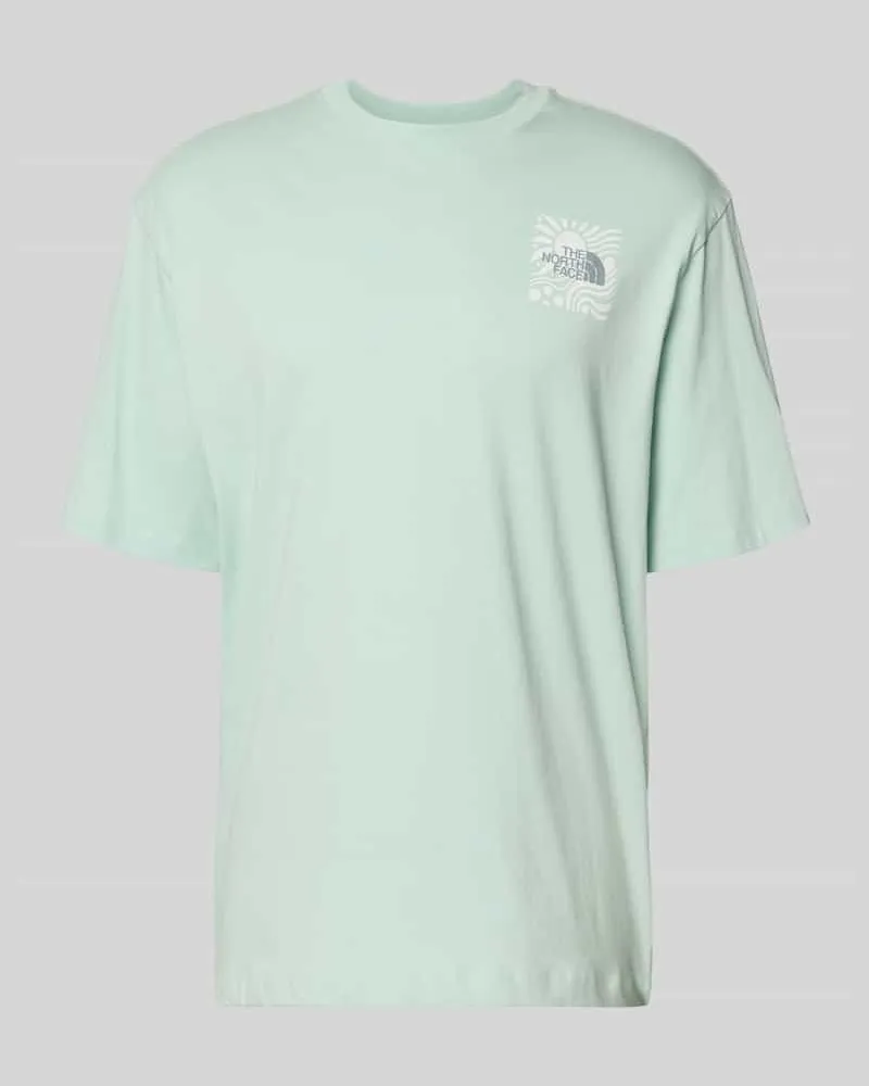 The North Face Oversized T-Shirt mit Logo-Print Mint