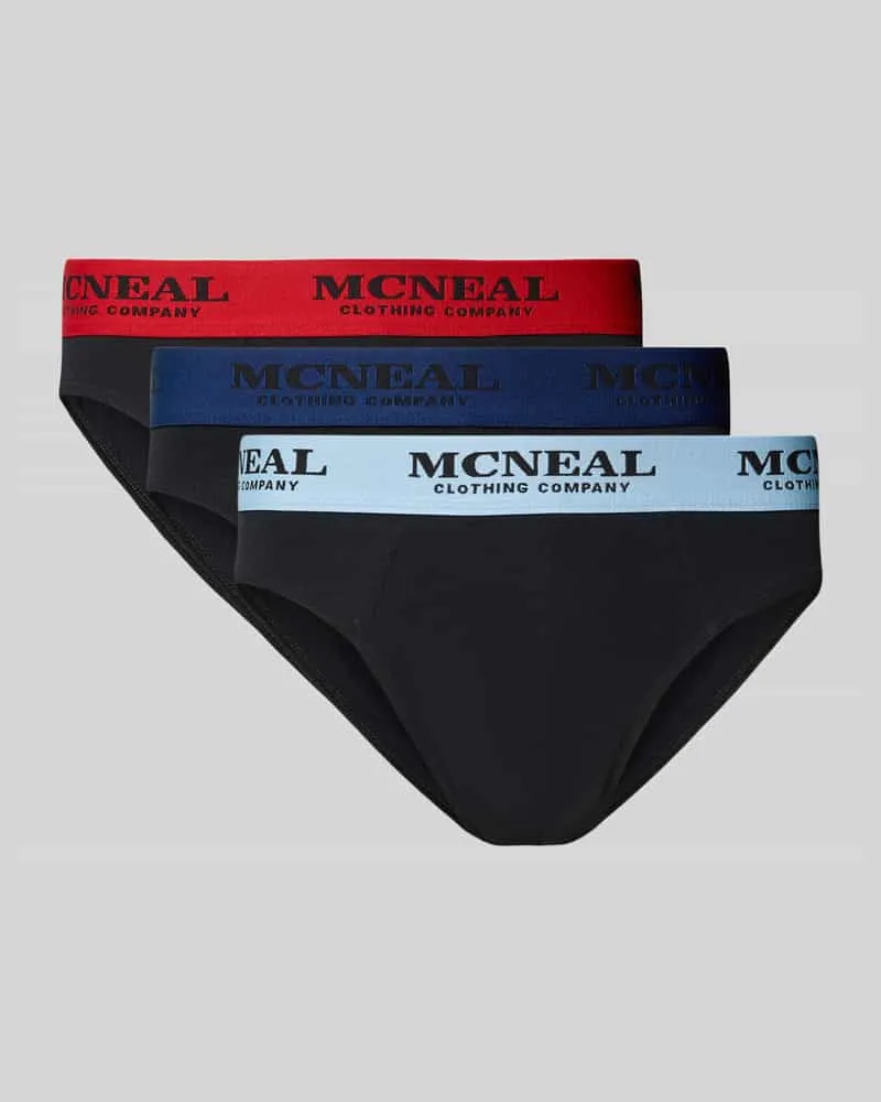 McNeal Slip mit elastischem Logo-Bund im 3er-Pack 