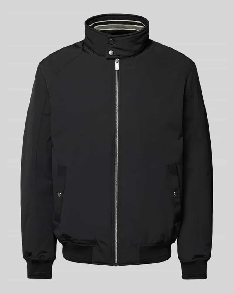 Christian Berg Jacke mit Stehkragen Black