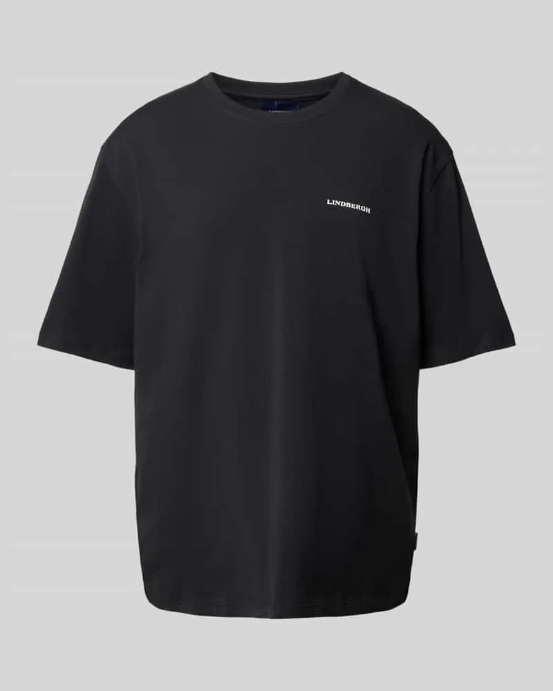 Lindbergh Oversized T-Shirt mit Label-Print 