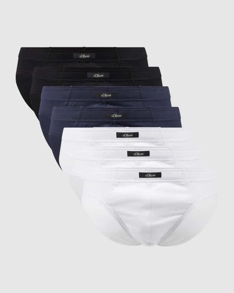 S.Oliver Slip aus Baumwolle im 7er-Pack 