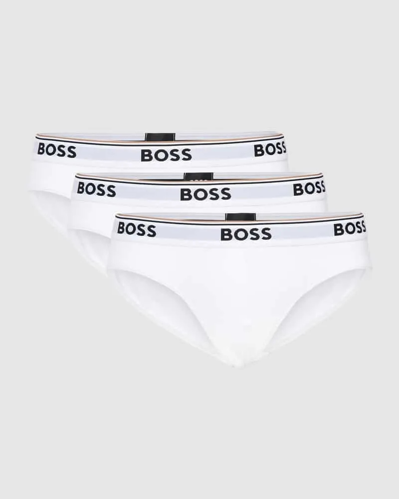 HUGO BOSS Slip mit Label-Details im 3er-Pack Modell 'Power 