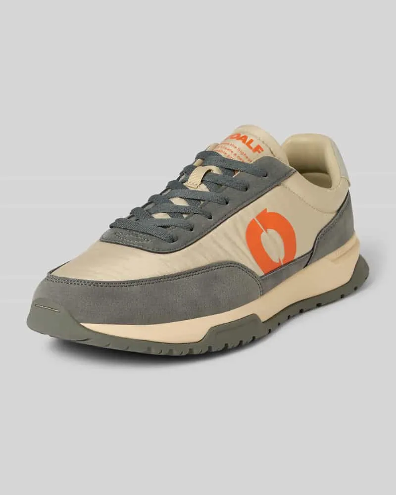 ECOALF Sneaker mit Logo- und Label-Print Modell 'VENTURAALF Beige