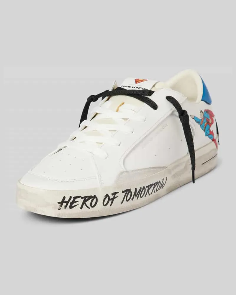 Crime Sneaker mit Motiv-Print 