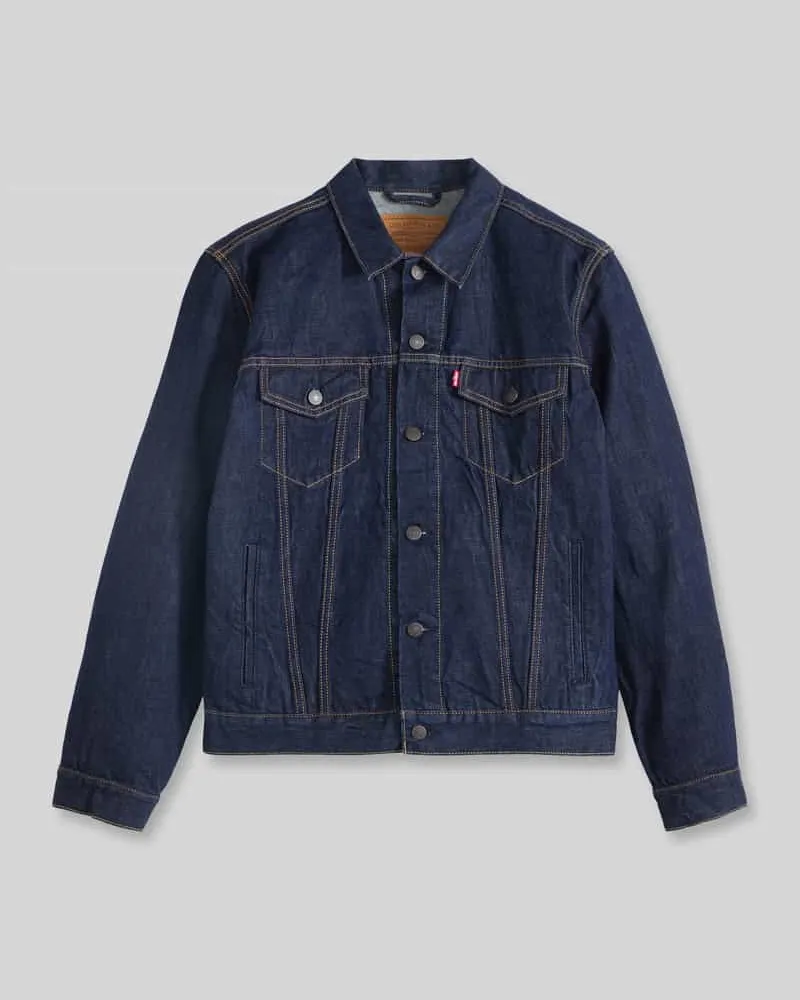 Levi's Regular Fit Jeansjacke aus reiner Baumwolle Modell 'THE TRUCKER JACKET Jeansblau