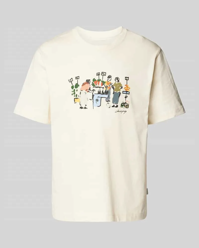 Jack & Jones T-Shirt mit Motiv-Print 