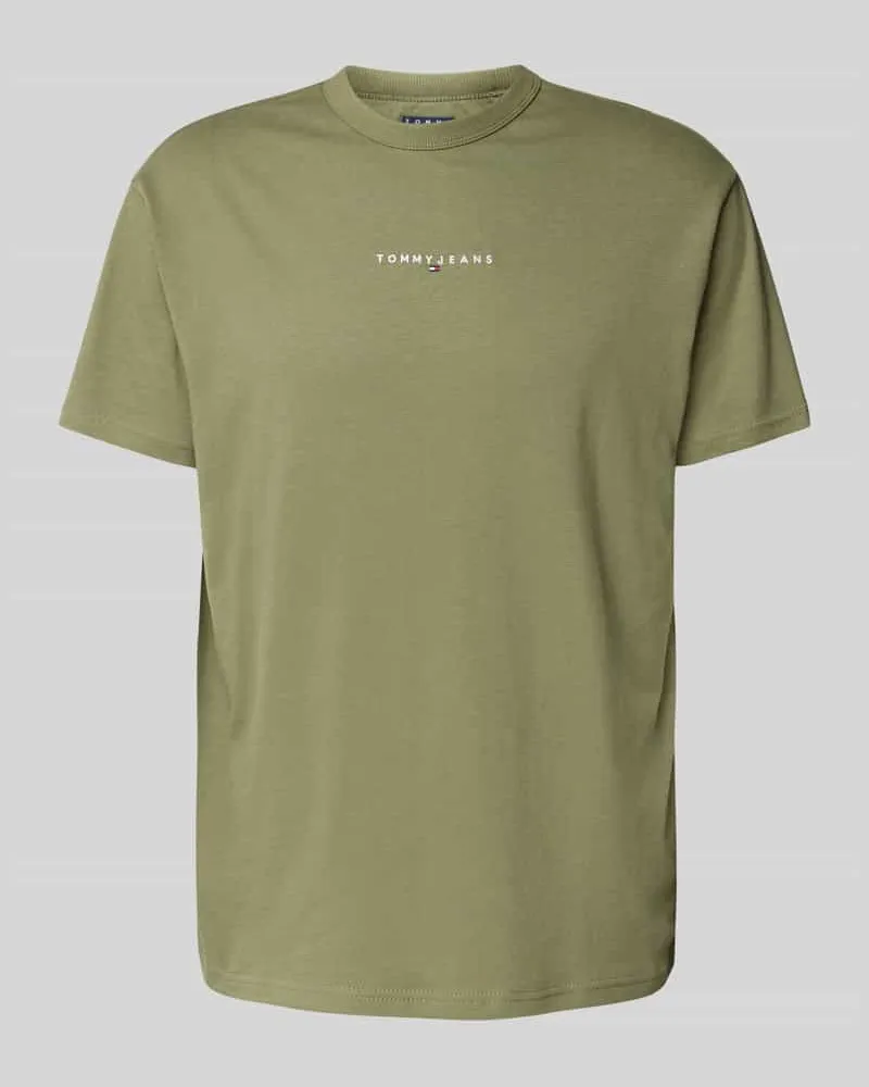 Tommy Hilfiger T-Shirt mit Label-Stitching 