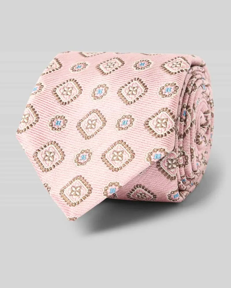 Altea Krawatte mit Label-Detail Modell 'Nilo Rose