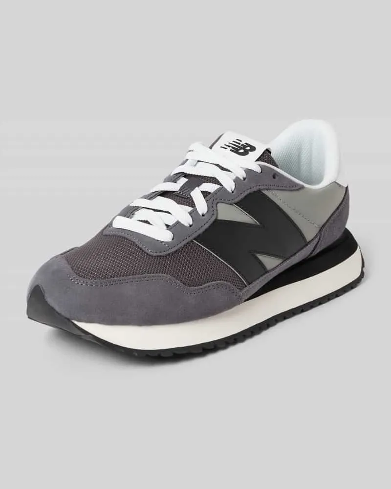 New Balance Sneaker aus Leder-Textil-Mix Modell '237 Graphit