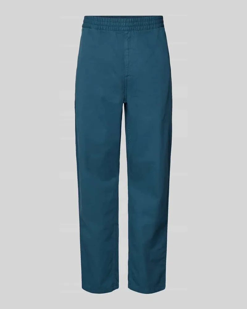 Carhartt WIP Hose mit elastischem Bund Modell 'FLINT Eisblau