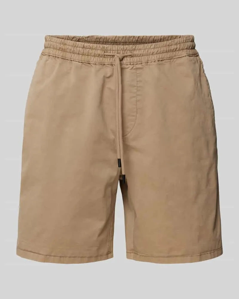 Only & Sons Regular Fit Shorts mit Eingrifftaschen Modell 'TEL Beige