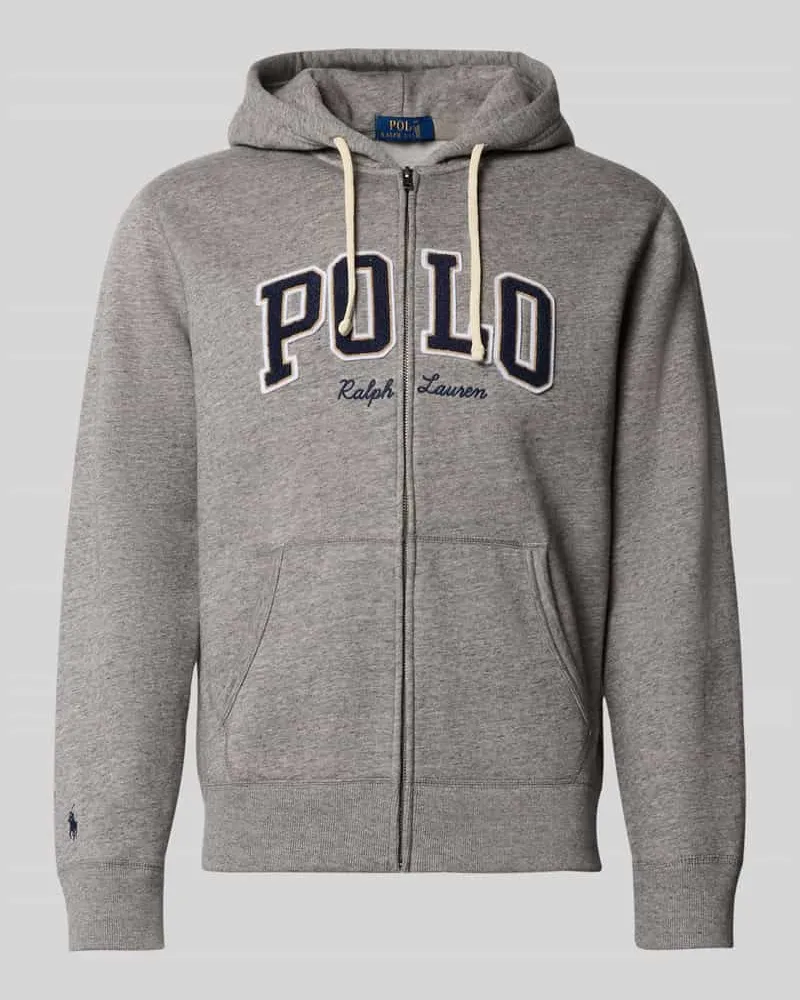 Ralph Lauren Sweatjacke mit Label-Stitching 