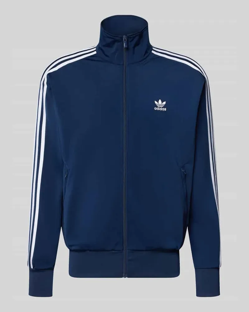 adidas Sweatjacke mit Stehkragen Marine