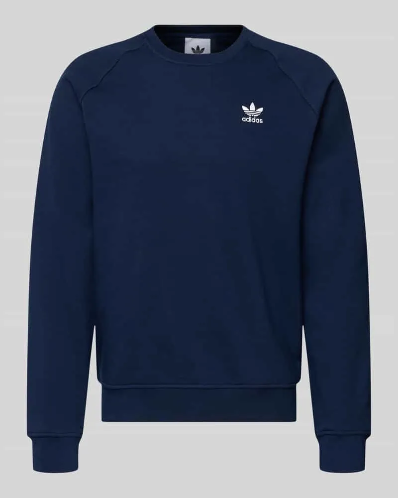 adidas Regular Fit Sweatjacke aus Baumwoll-Mix Marine