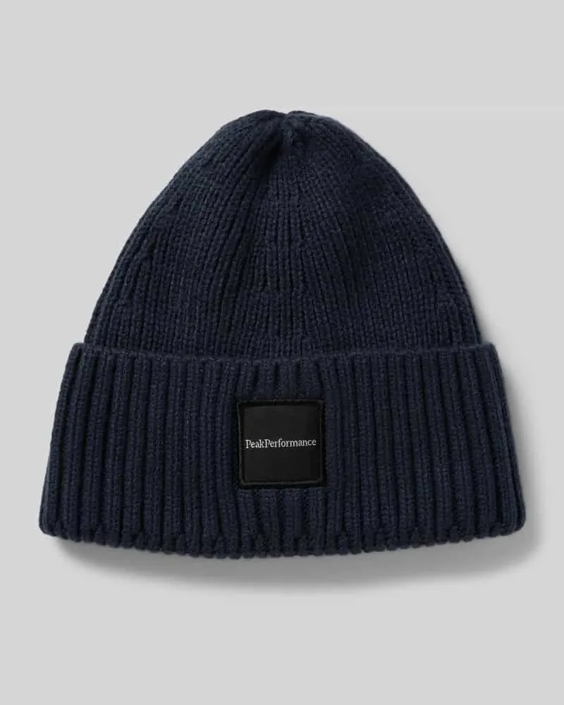 Peak Performance Beanie mit Label-Detail 