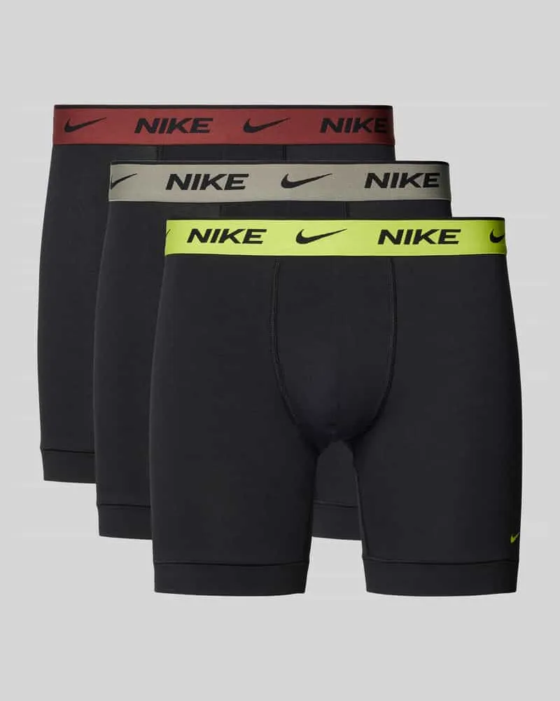 Nike Trunks mit Label-Bund Modell 'E-DAY' im 3er-Pack 