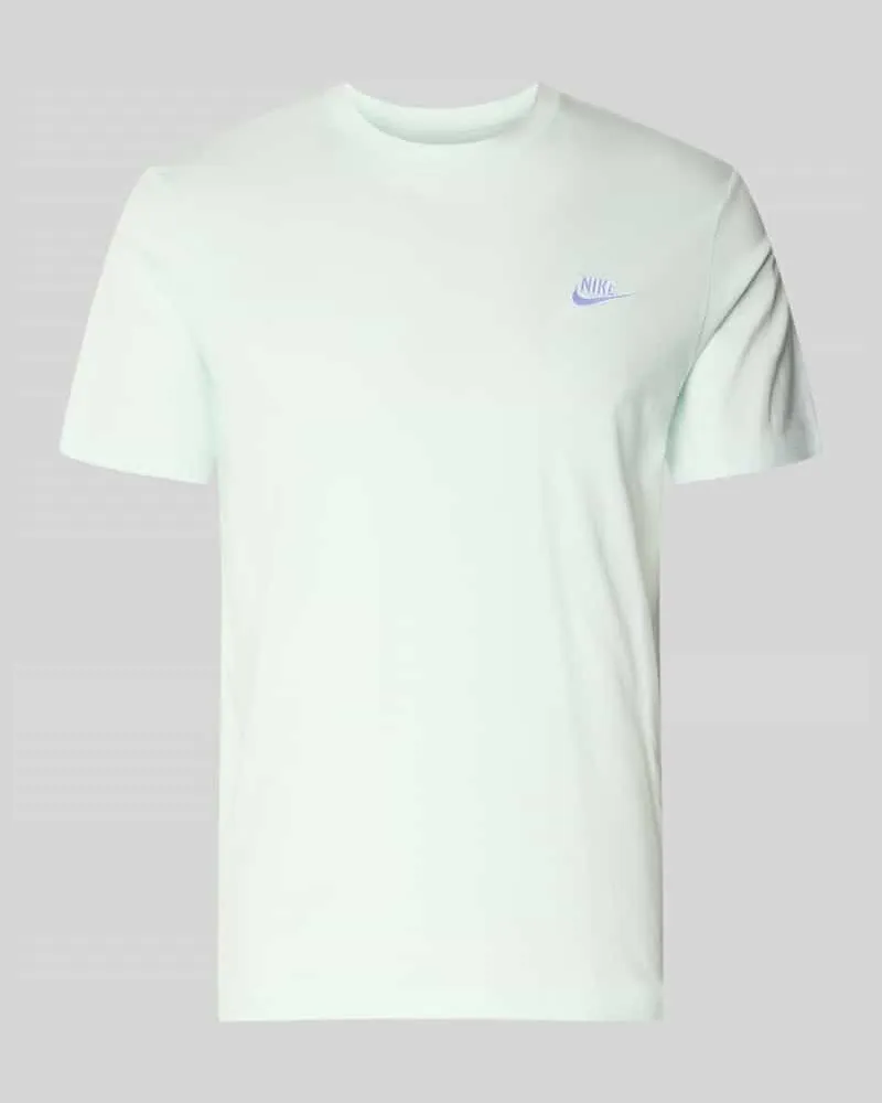 Nike T-Shirt mit Label-Stitching Mint