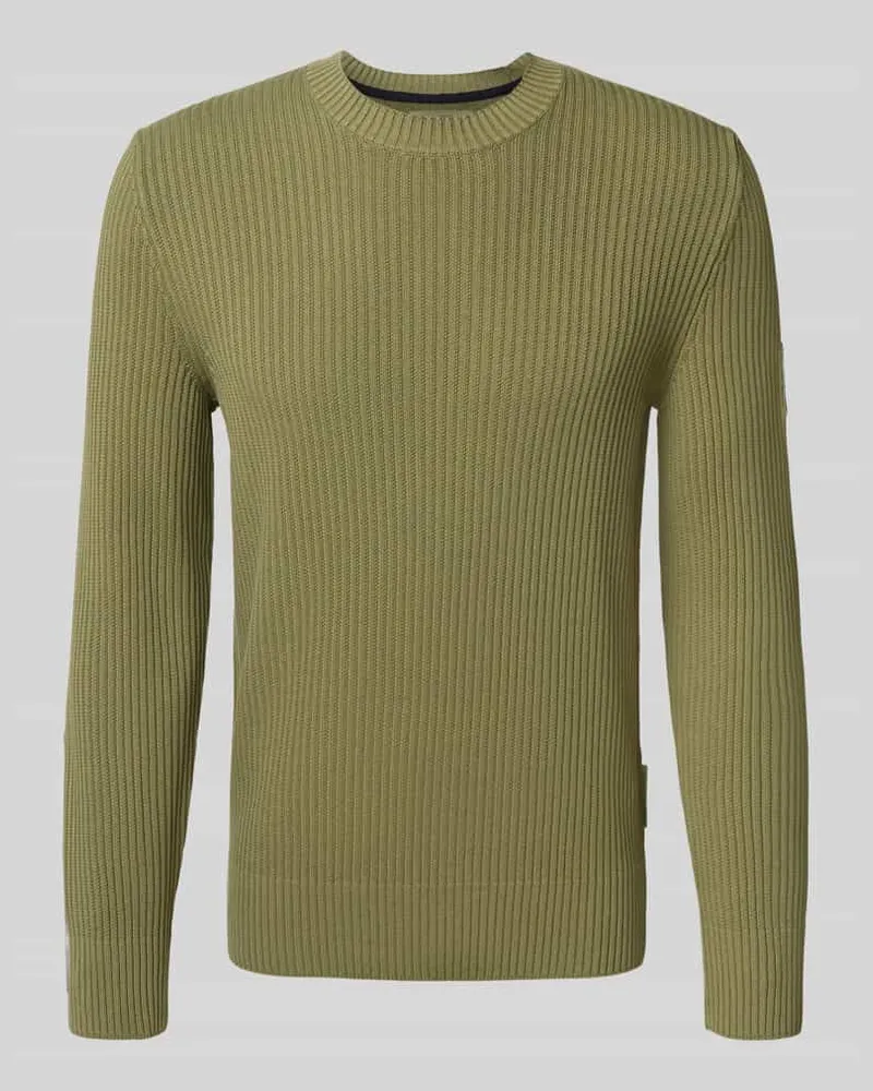 Marc O'Polo Regular Fit Strickpullover aus reiner Baumwolle -  × DFB Travel Collection 