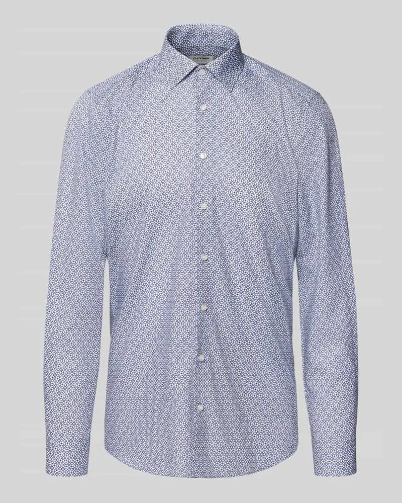 Olymp Slim Fit Business-Hemd mit Kentkragen 