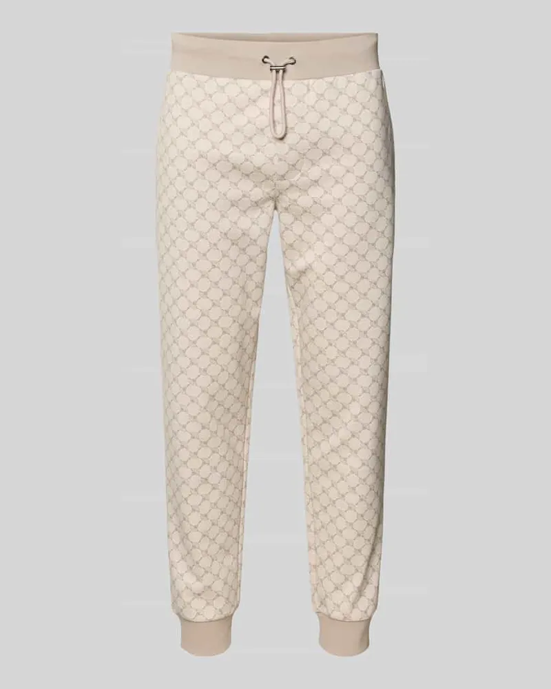 JOOP! Sweatpants mit elastischem Bund Modell 'Eliton Sand