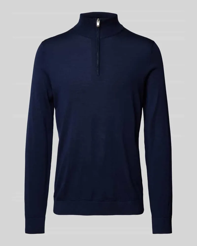 Selected Homme Strickpullover mit Troyer-Kragen Modell 'TRAY 