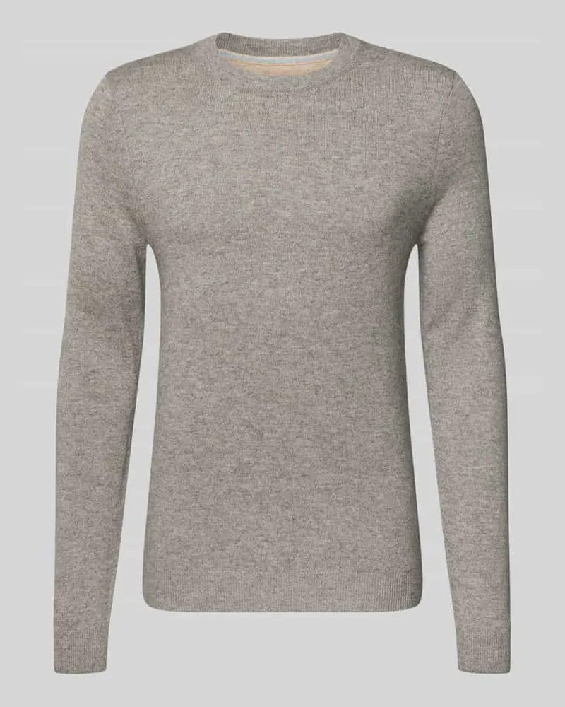 McNeal Strickpullover aus Woll-Mix mit Kaschmir-Anteil Graphit