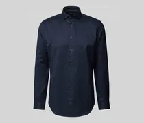 Slim Fit Business-Hemd mit Kentkragen
