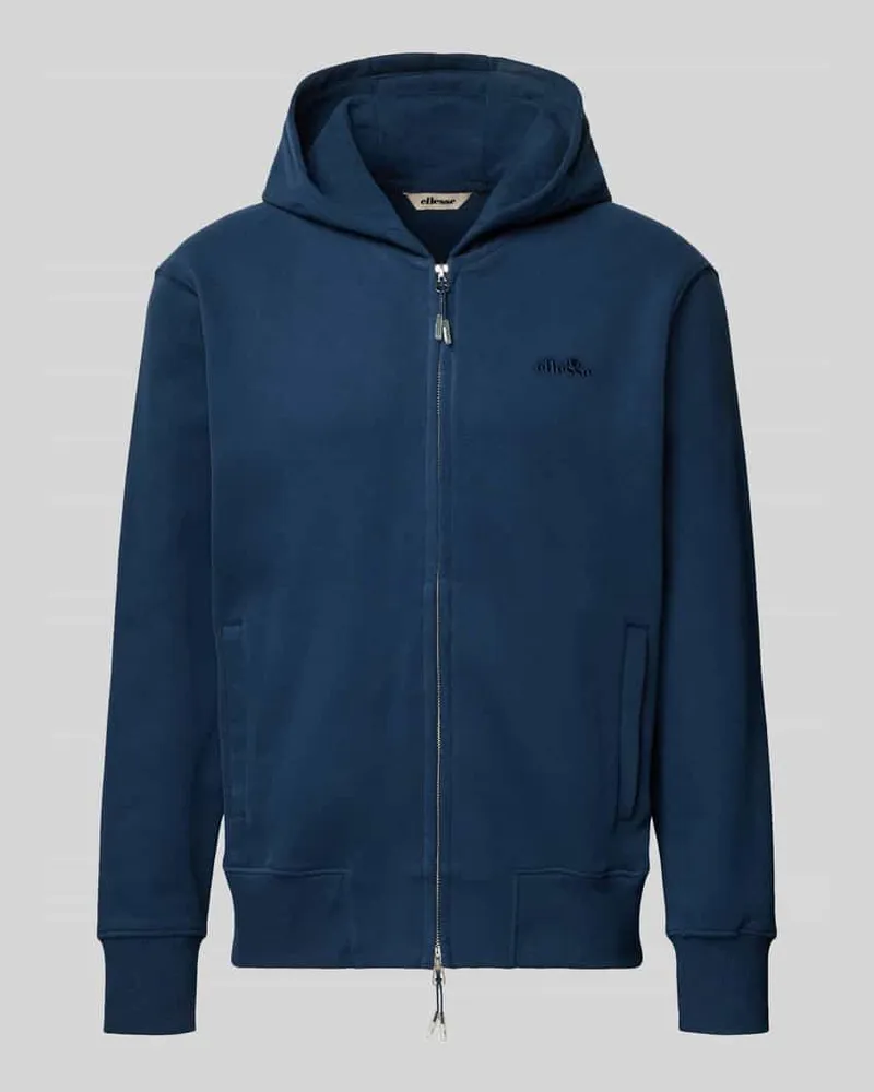 Ellesse Sweatjacke mit Kapuze Modell 'TAURASI Dunkelblau