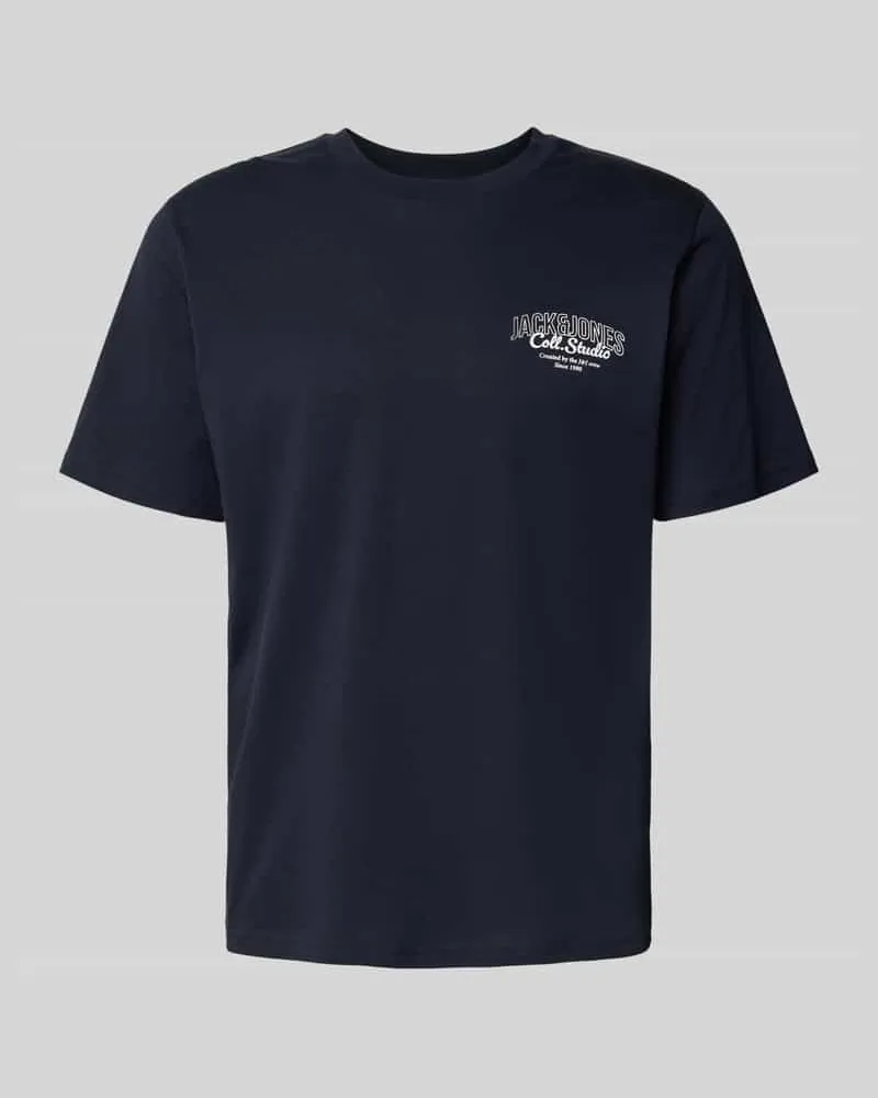 Jack & Jones T-Shirt mit Label-Print Modell 'MAKOTO 