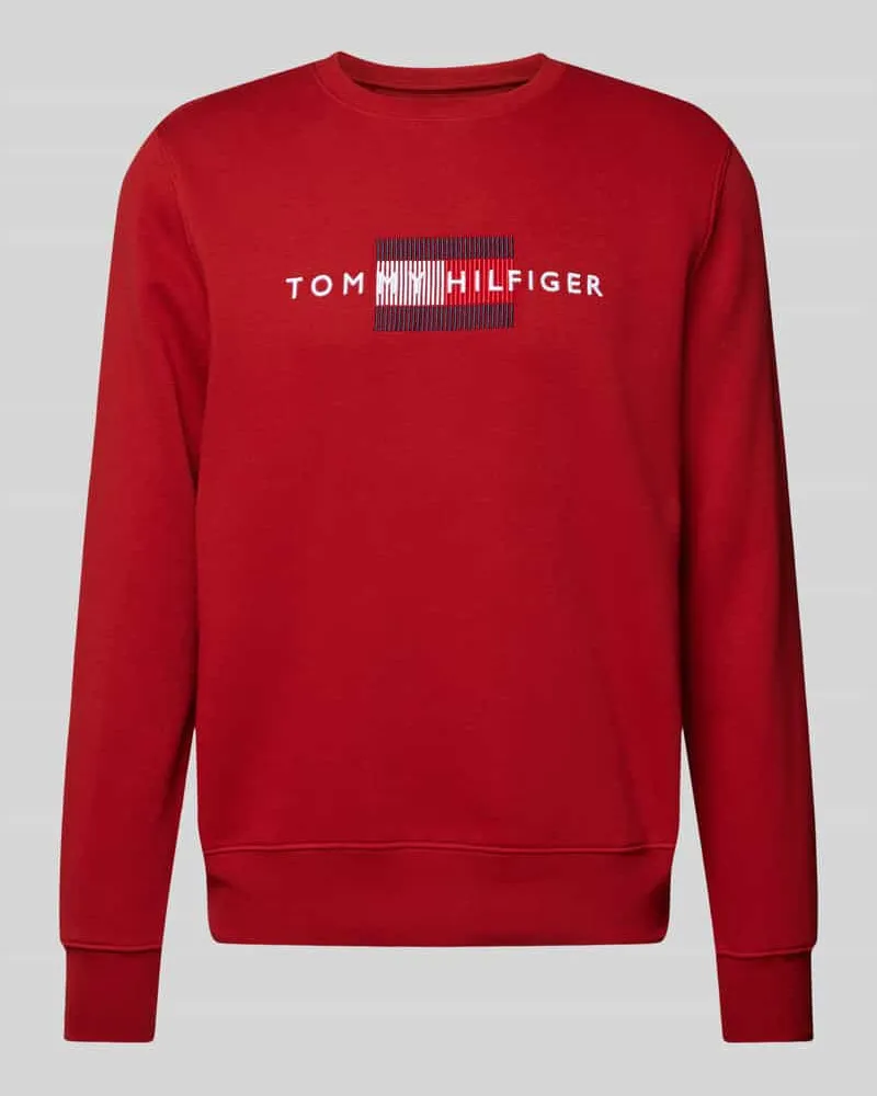 Tommy Hilfiger Sweatshirt mit Label-Stitching 