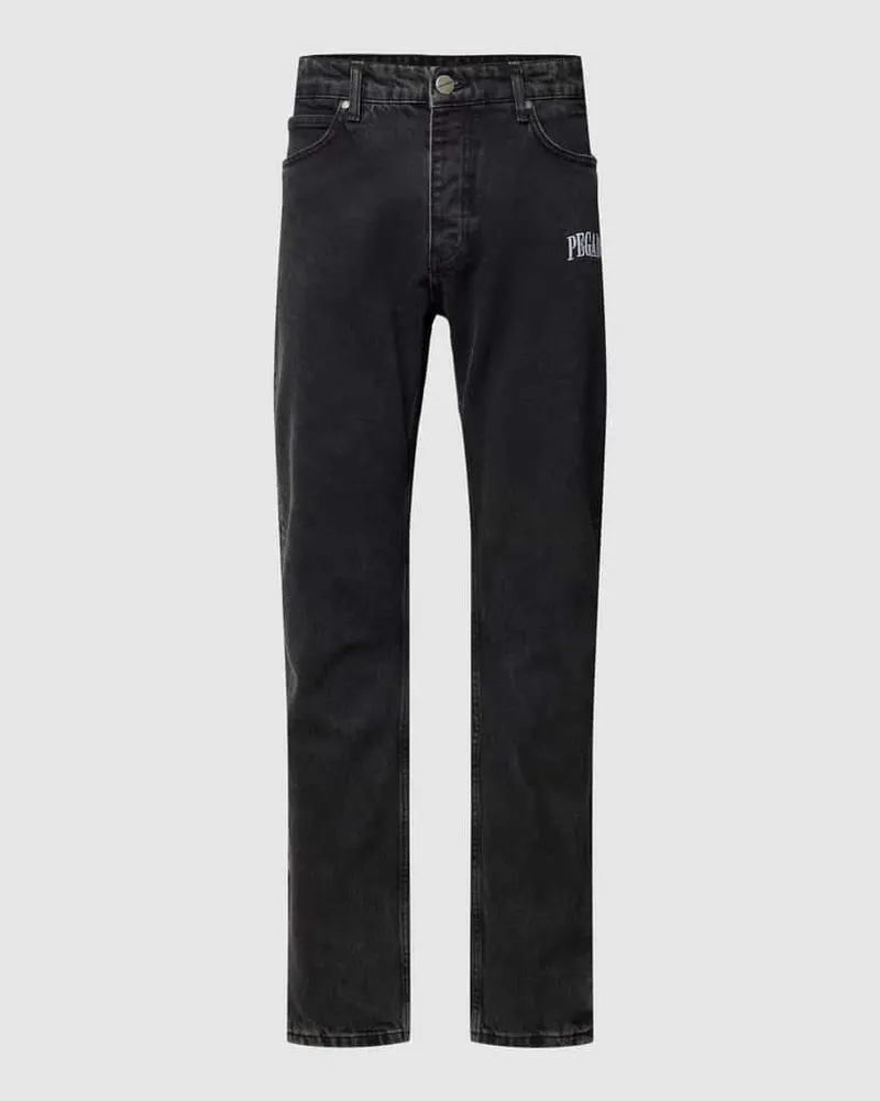 PEGADOR Jeans mit Label-Stitching Modell 'Carpe 