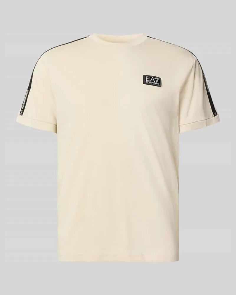EA7 T-Shirt mit Label-Patch 