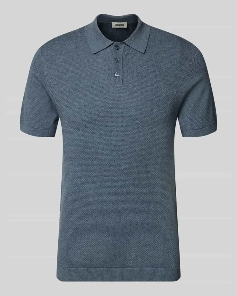 Drykorn Slim Fit Poloshirt Modell 'Triton Ocean