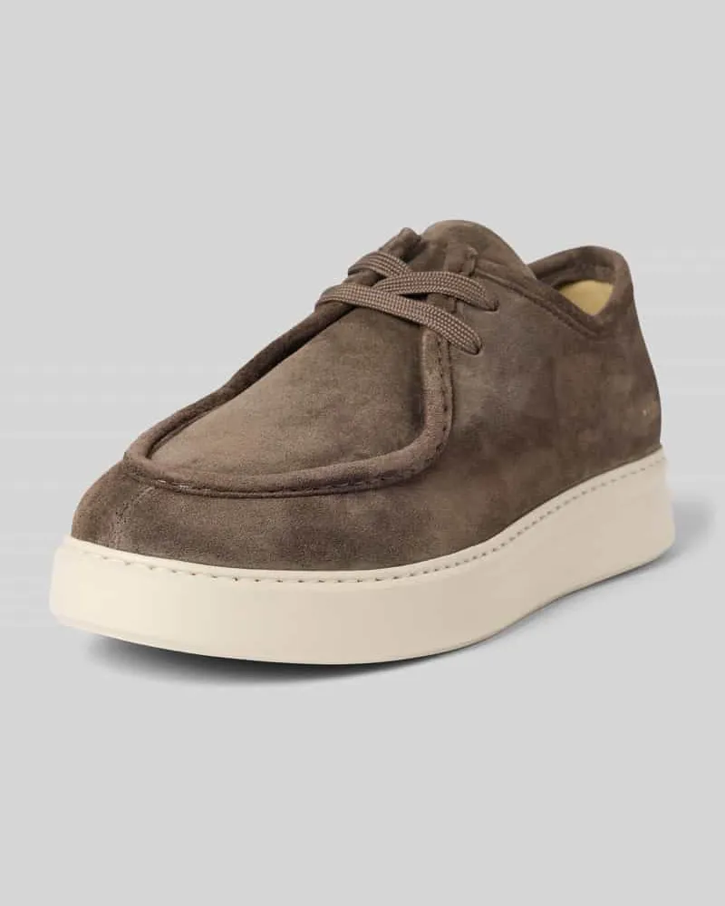 Nubikk Sneaker aus echtem Leder Modell 'Vick Ryan Dunkelgrau