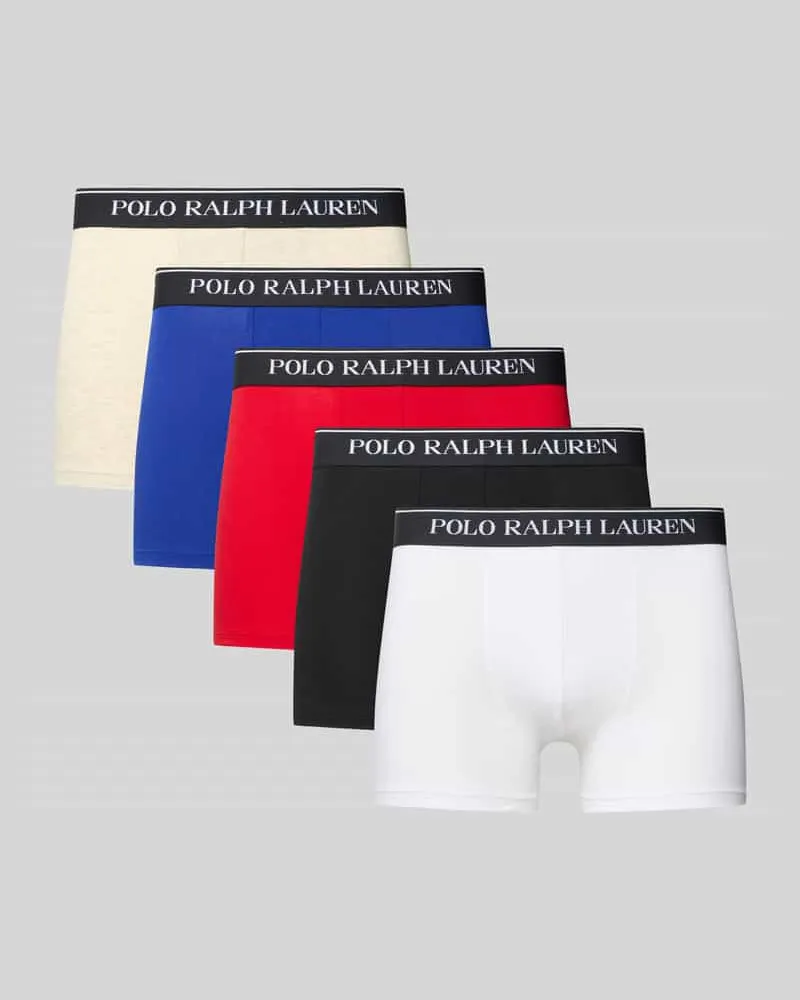 Ralph Lauren Trunks mit Logo-Stitching im 5er-Pack 