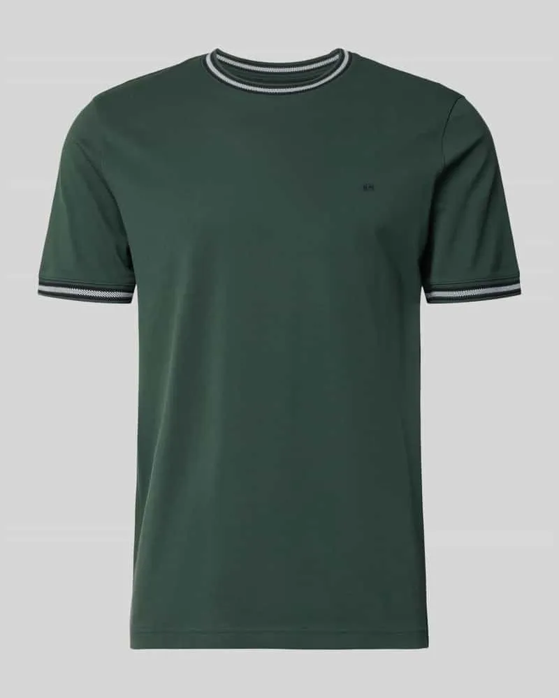 Christian Berg Regular Fit T-Shirt mit Logo-Stitching Bottle