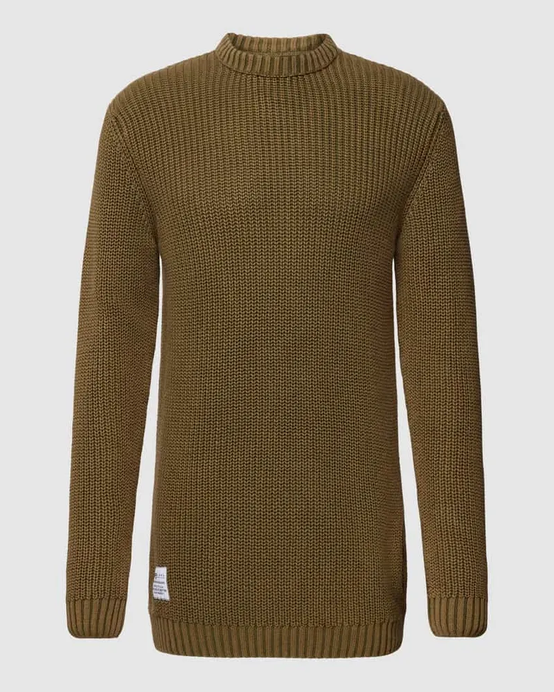 Alpha Industries Strickpullover mit Label-Detail Modell 'Acid 