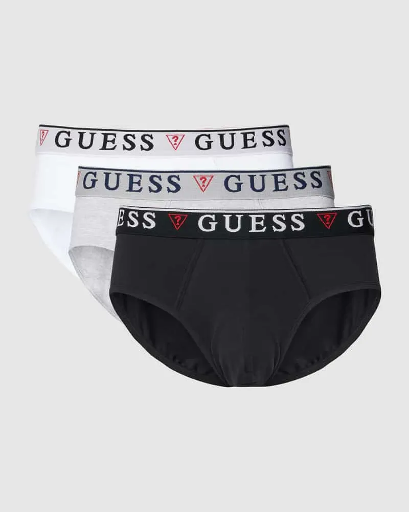 Guess Slip mit elastischem Bund Modell 'BRIAN HERO' im 3er-Pack 