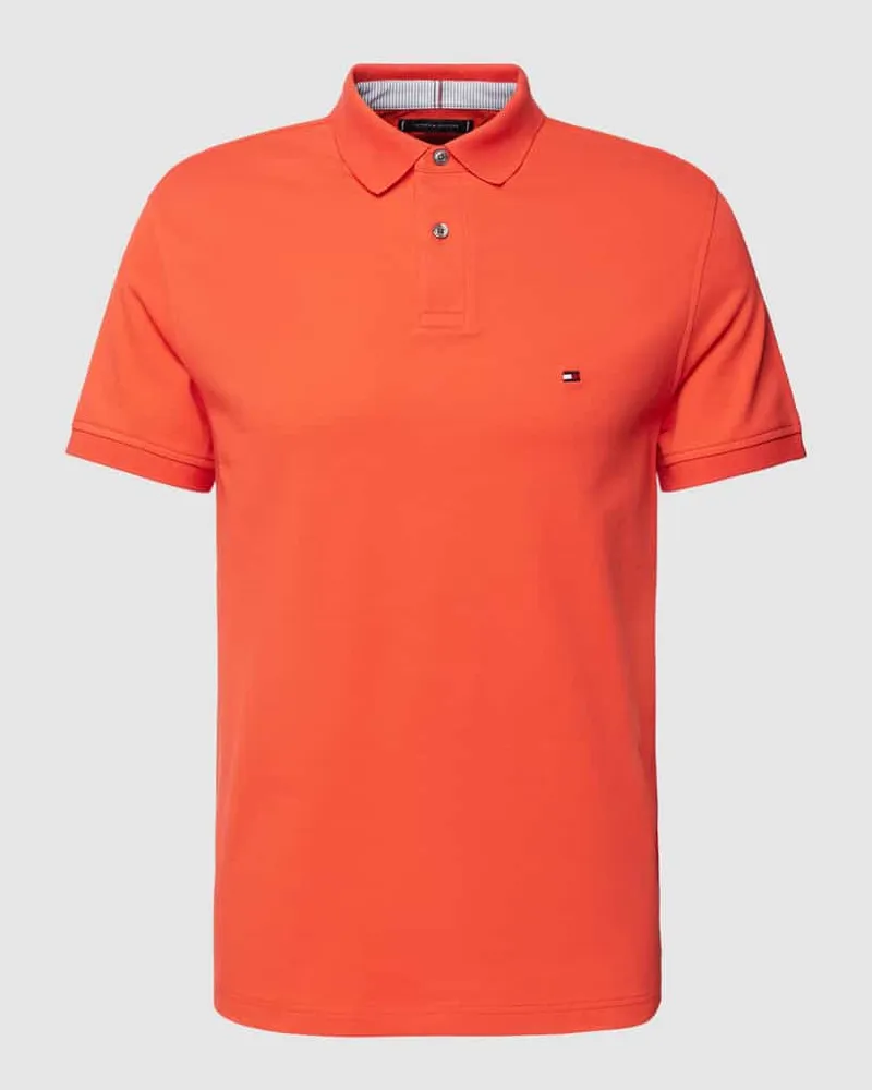 Tommy Hilfiger Poloshirt mit Label-Stitching 