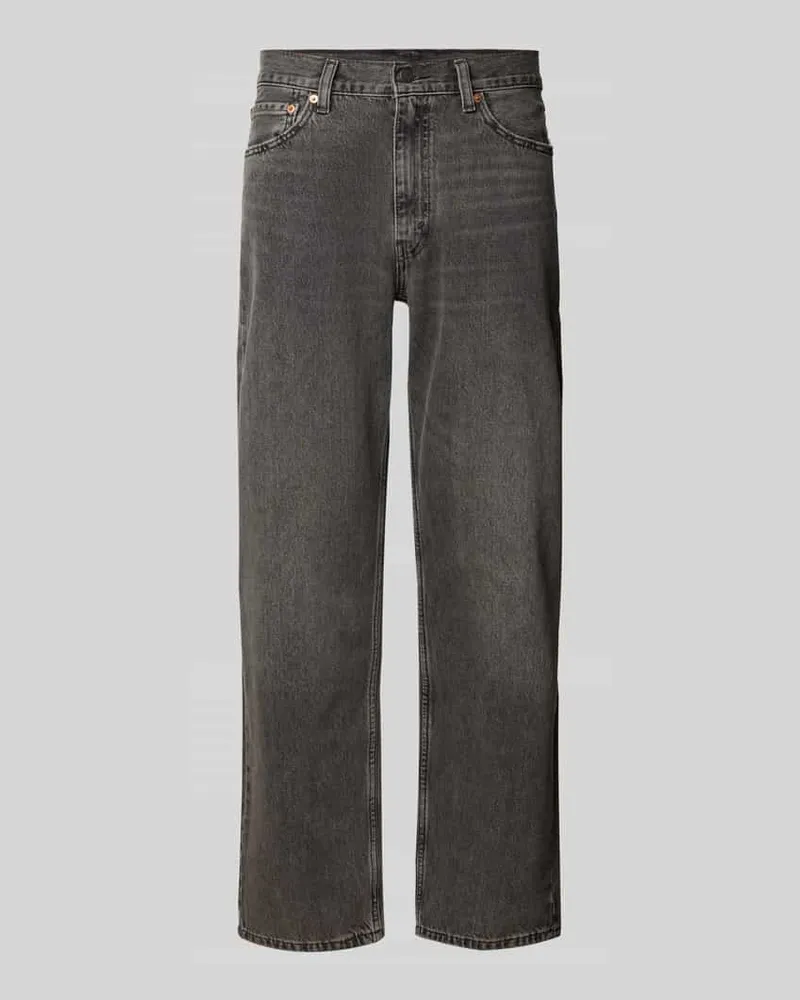 Levi's Relaxed Straight Fit Jeans mit Eingrifftaschen Modell '555 