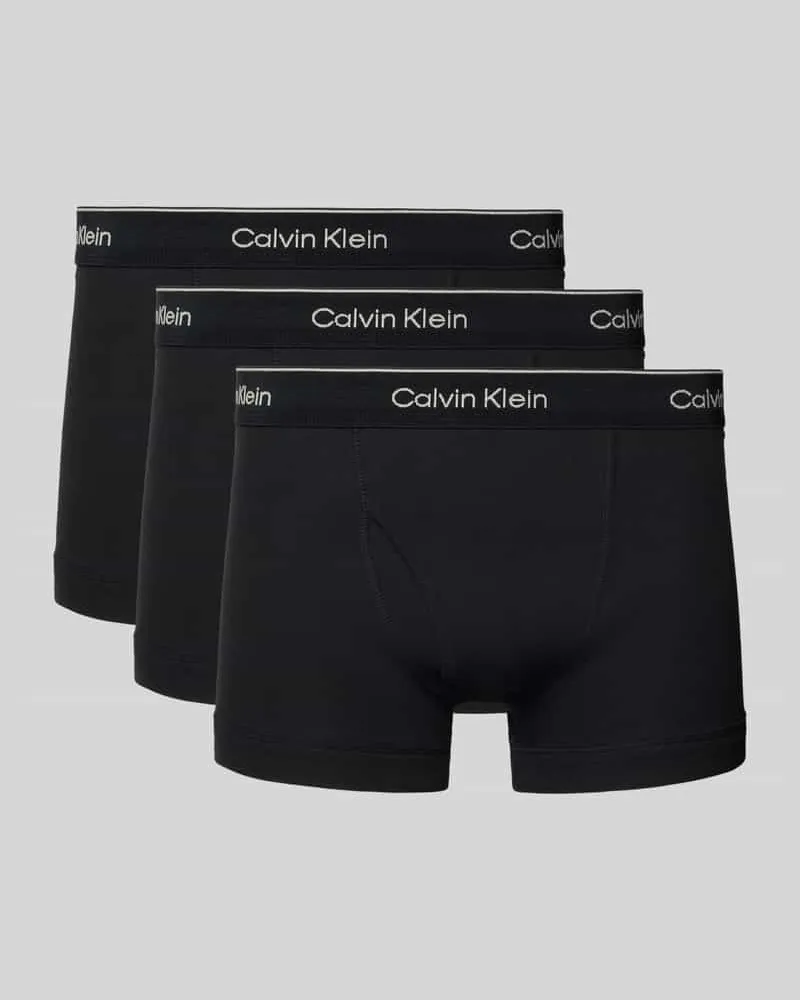 Calvin Klein Trunks mit Label-Bund im 3er-Pack 