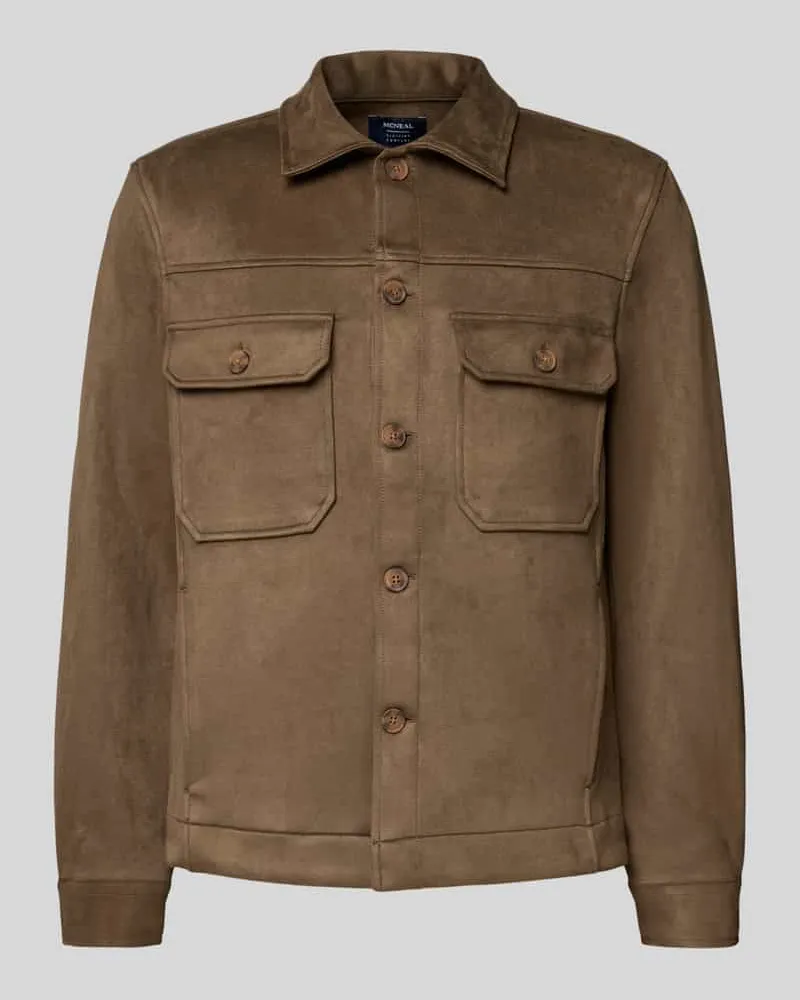 McNeal Regular Fit Hemdjacke mit Brusttaschen 