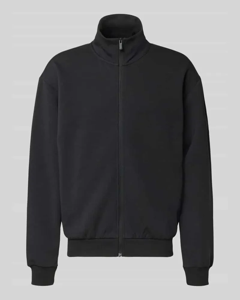 adidas Loose Fit Sweatjacke mit Modal und Baumwoll-Anteil Black