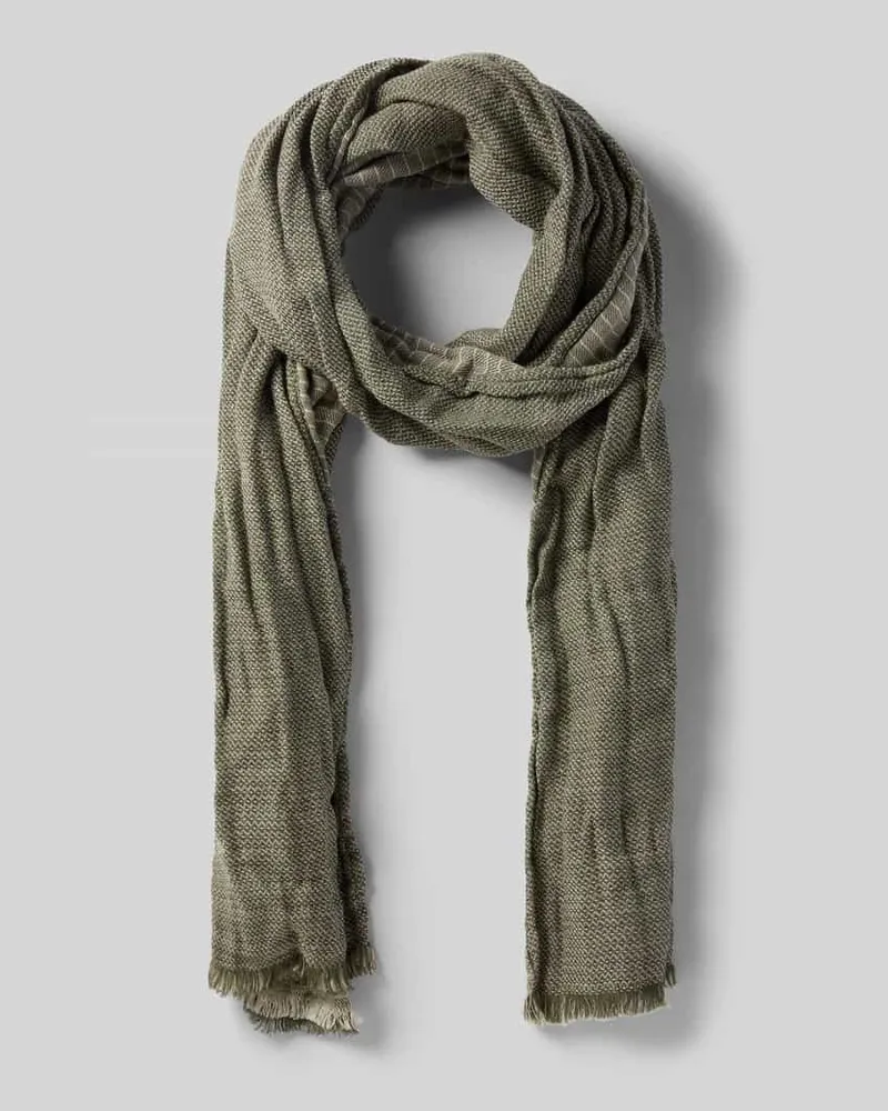 Camel Active Schal mit Ausfransungen 