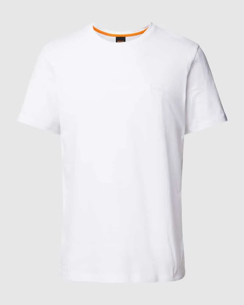HUGO BOSS T-Shirt mit Label-Print Modell 'Tales 