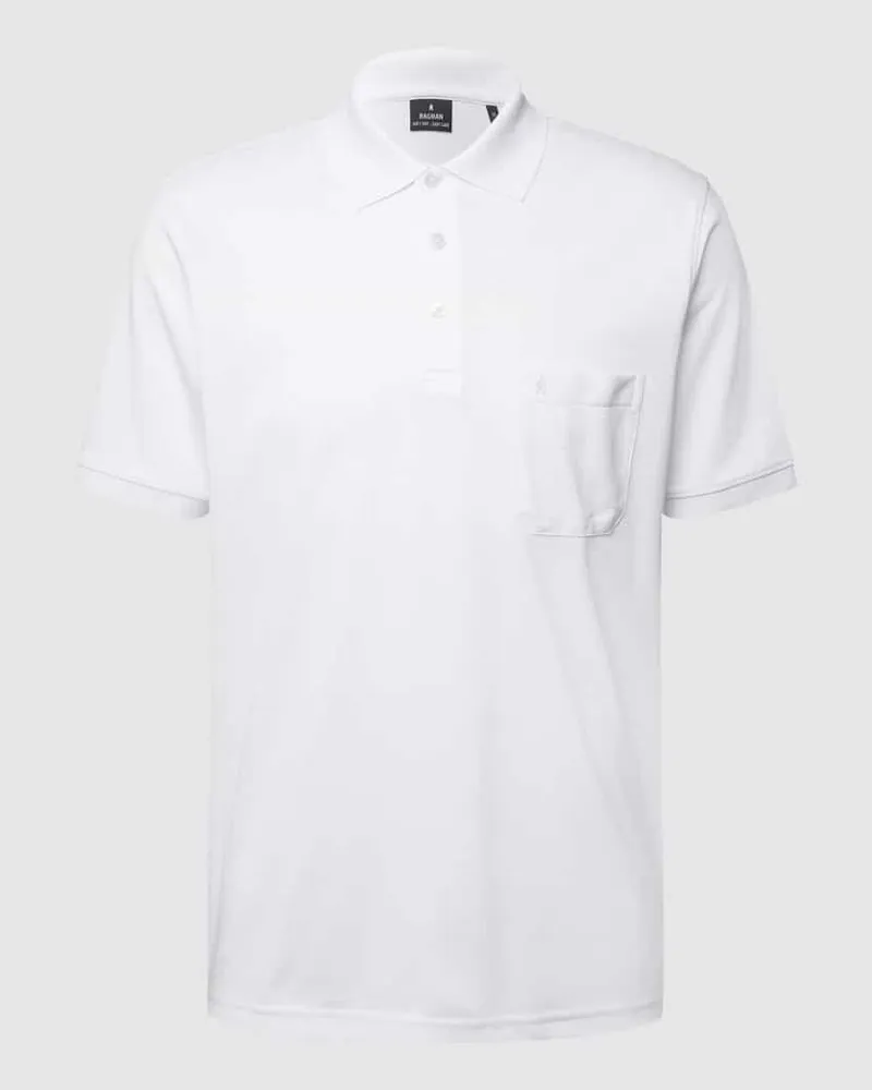 Ragman Regular Fit Poloshirt mit Brusttasche 