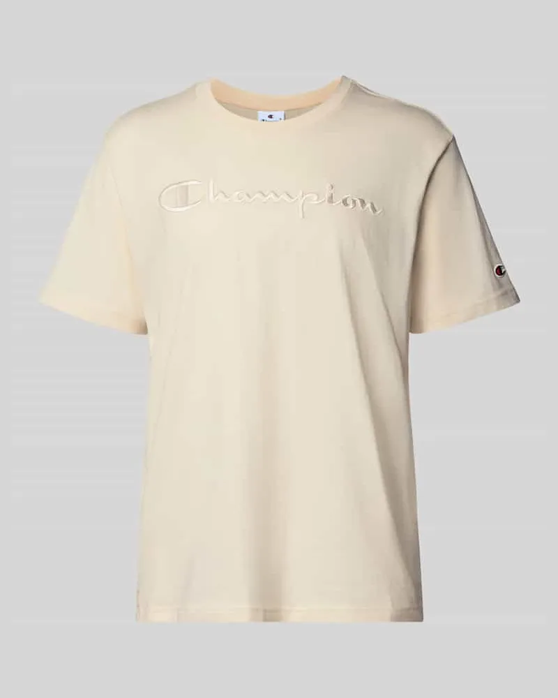 Champion T-Shirt mit Label-Stitching Modell 'ICONS 